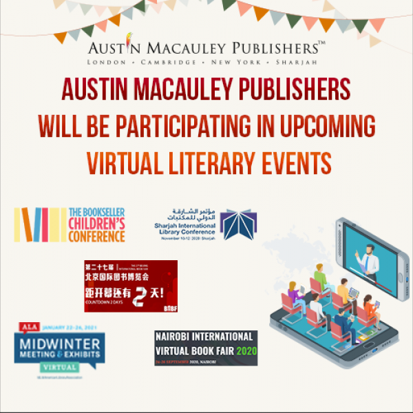 Virtual Events Upcoming for Austin Macauley Publishers 