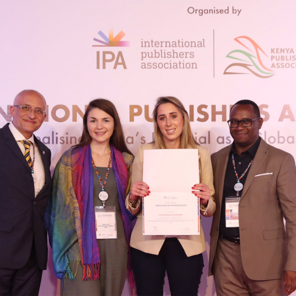 Austin Macauley Publishers and the Nairobi International Publishers Association Seminar. Africa Rising: Realising Africa’s Potential as a Global Publishing Leader in the 21st Century.