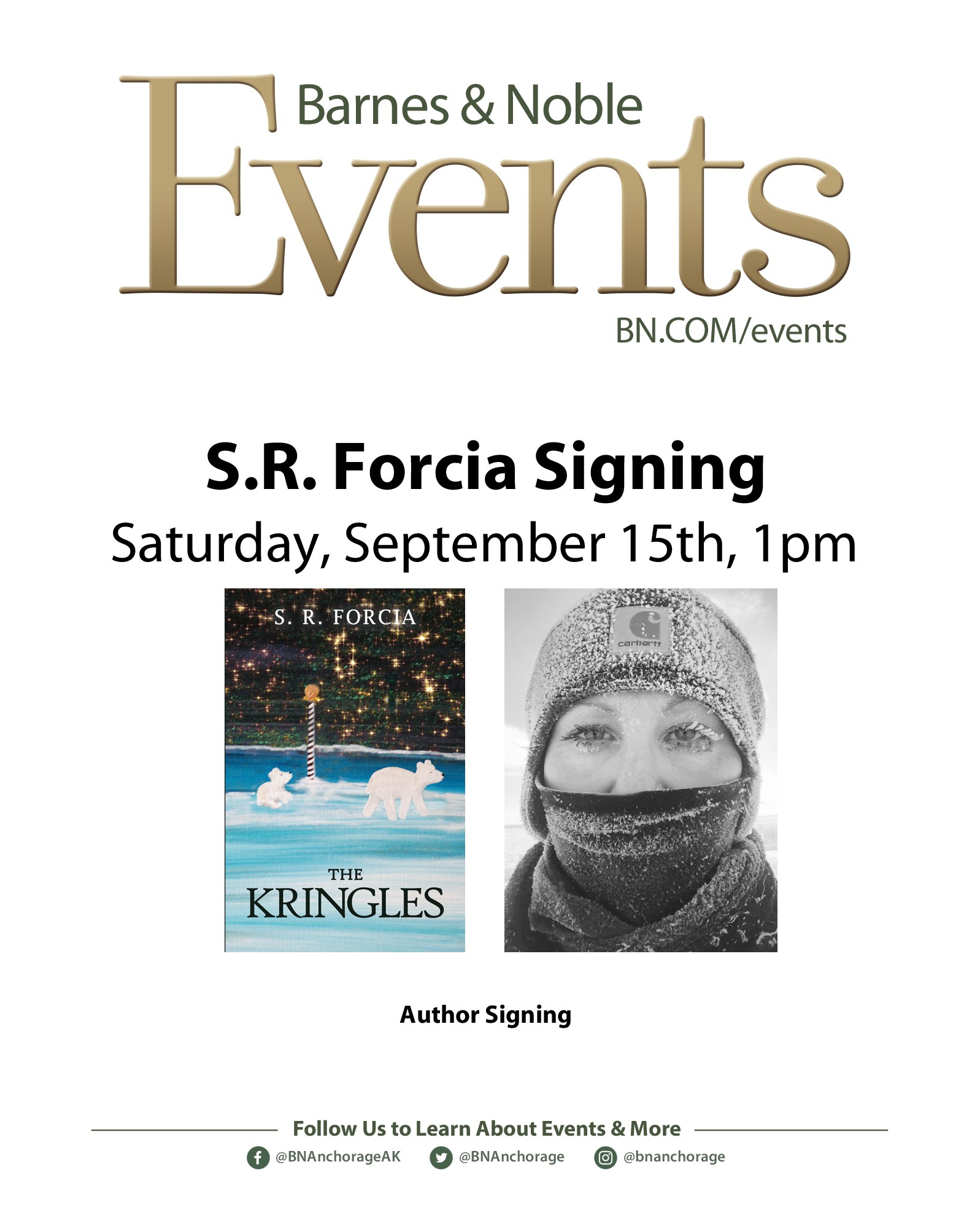 Barnes & Noble hosted an Author Signing event for ‘The Kringles’