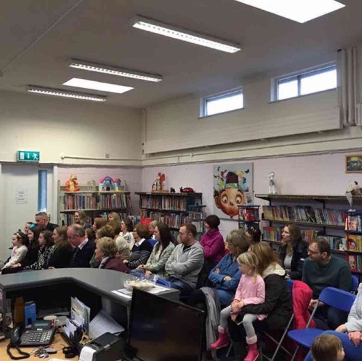 Amanda Kehoe's Visit to Newbridge Library