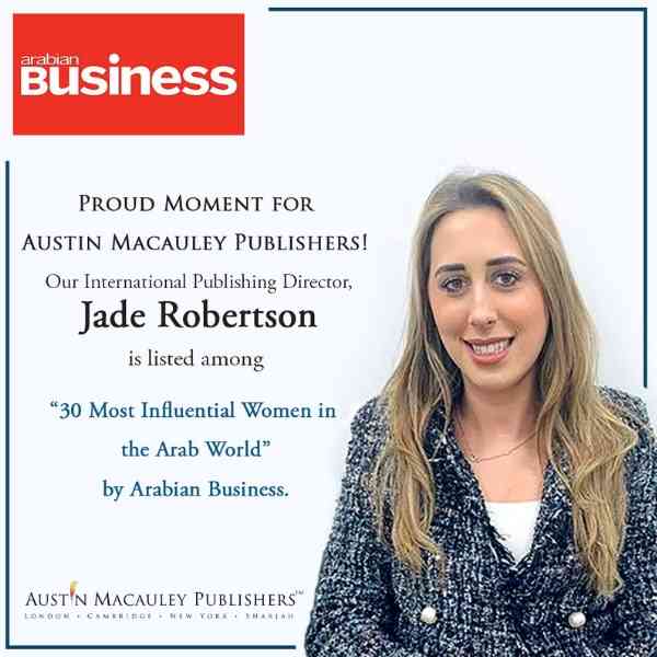 Jade Robertson Listed Among the Most Influential Women in the Arab World 2019-bookcover