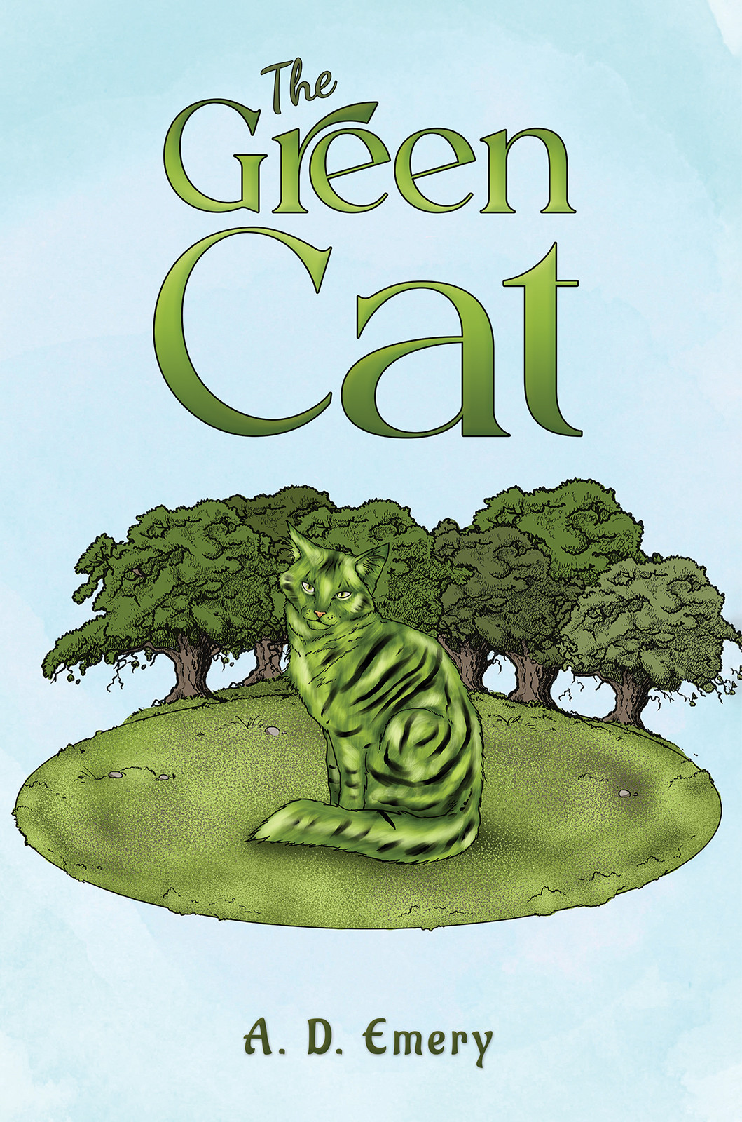 The Green Cat-bookcover