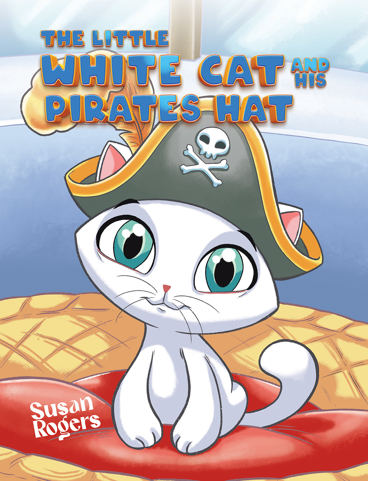 The Little White Cat and His Pirate Hat