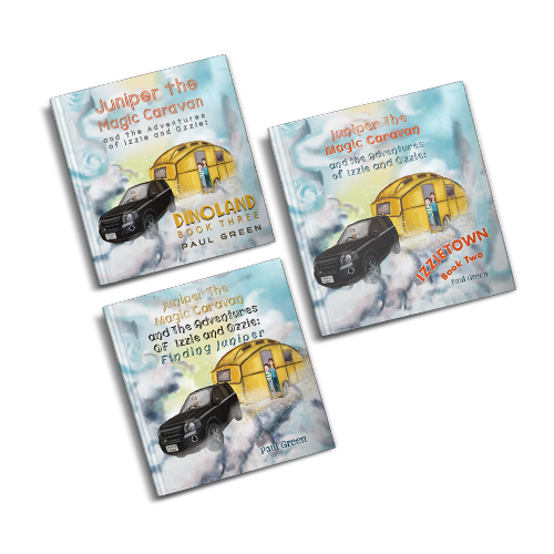 Juniper the Magic Caravan and The Adventures of Izzie and Ozzie Series-bookcover