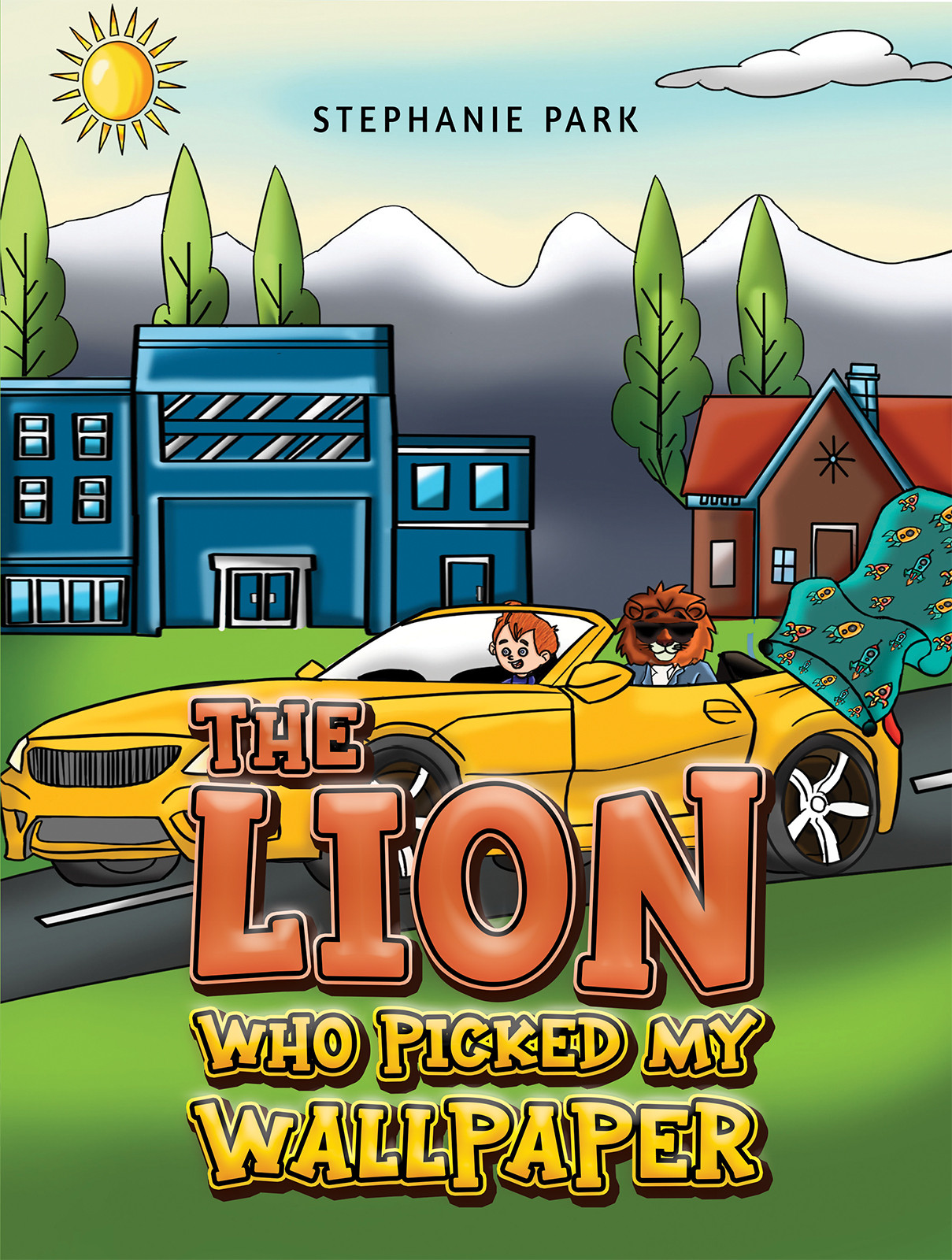 Cover of The Lion Who Picked My Wallpaper
