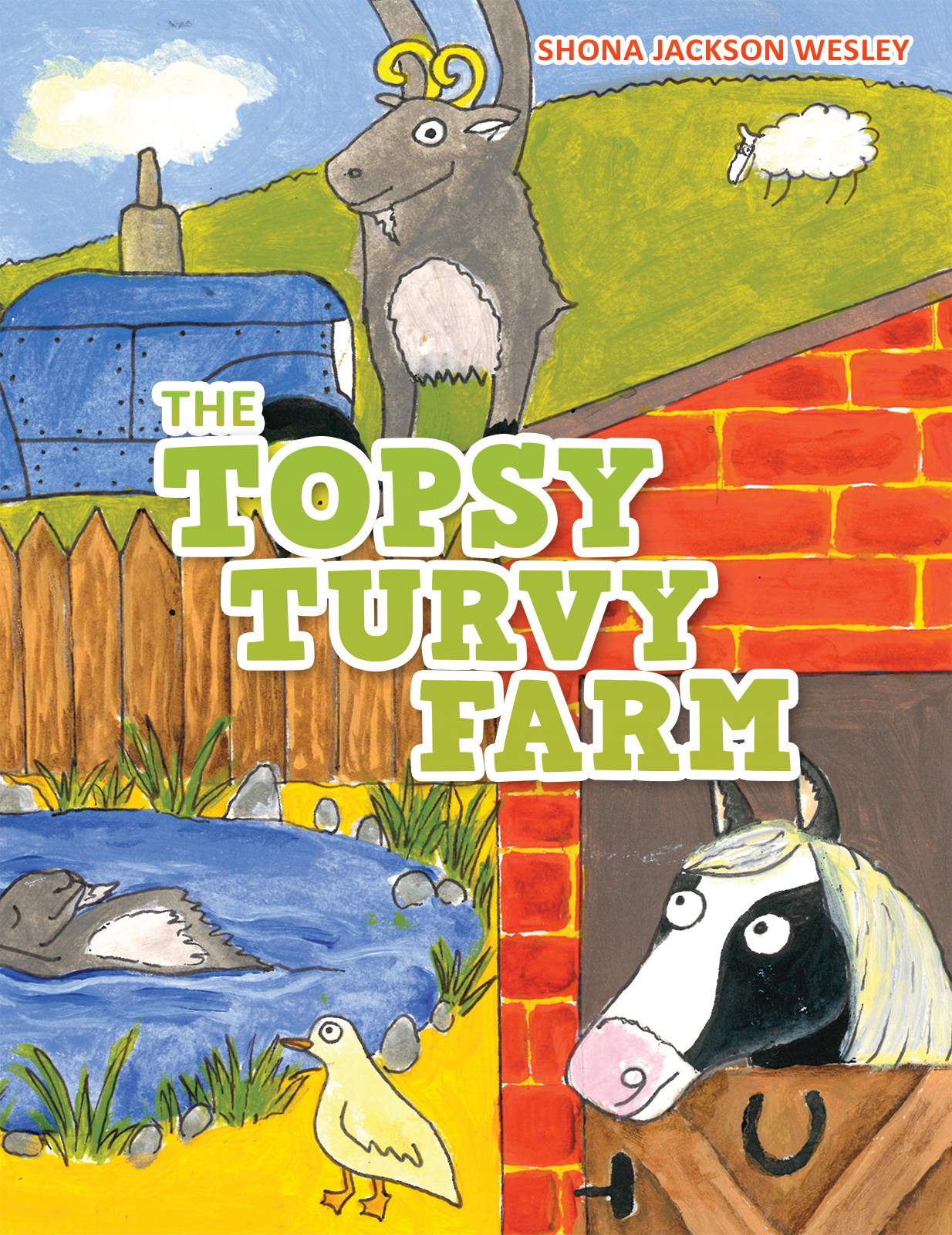 The Topsy Turvy Farm-bookcover