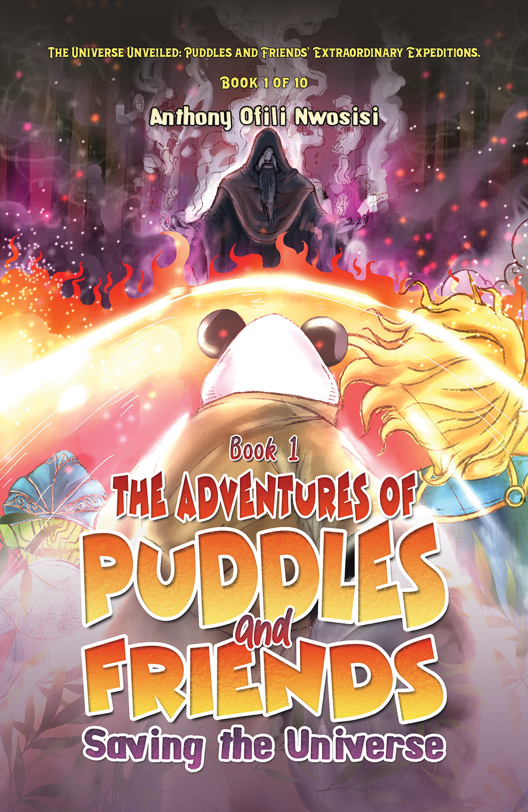 Book 1: The Adventures of Puddles and Friends: Saving the Universe-bookcover