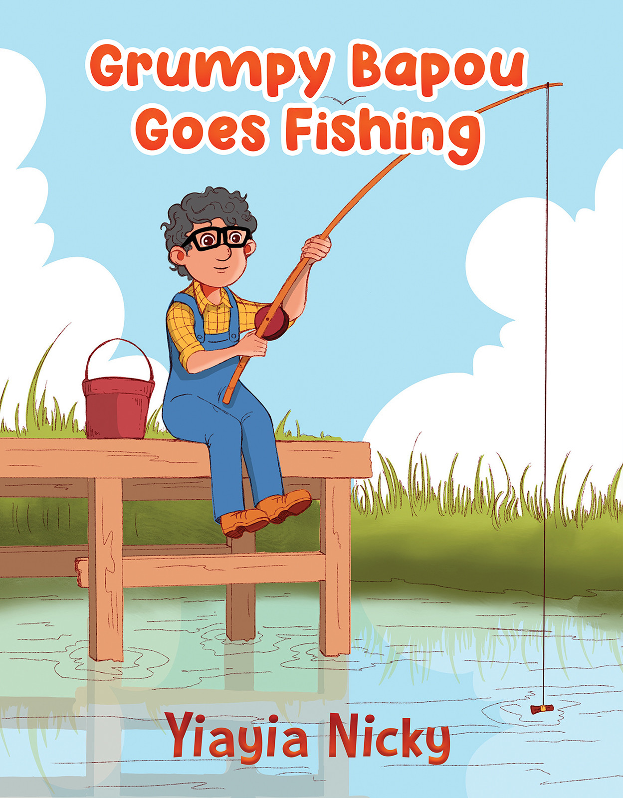 Grumpy Bapou Goes Fishing-bookcover