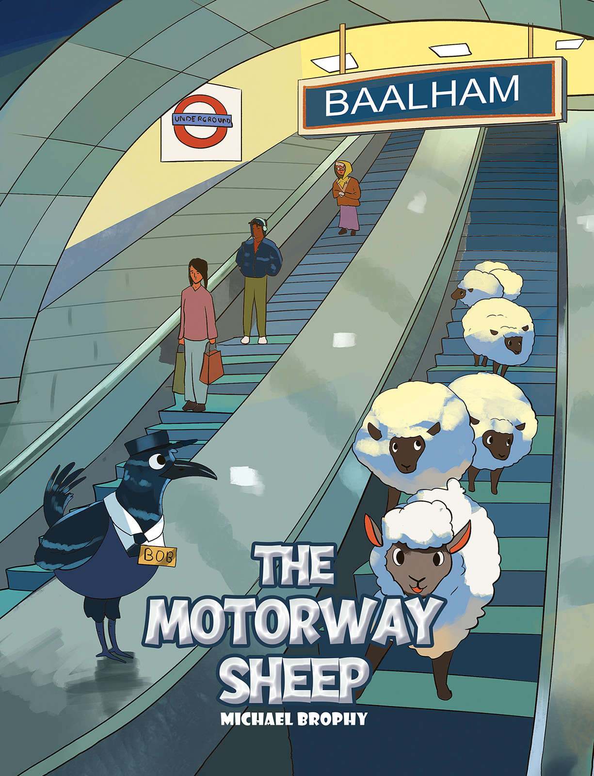 The Motorway Sheep-bookcover