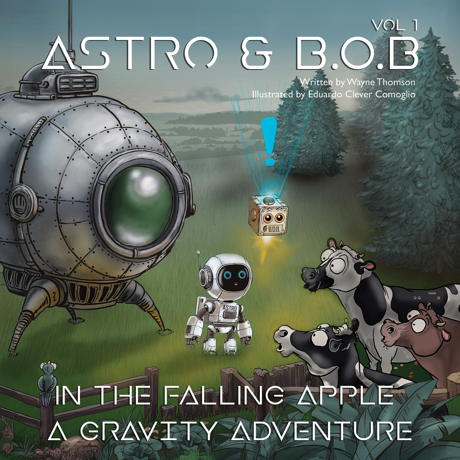 Astro & B.O.B in the Falling Apple