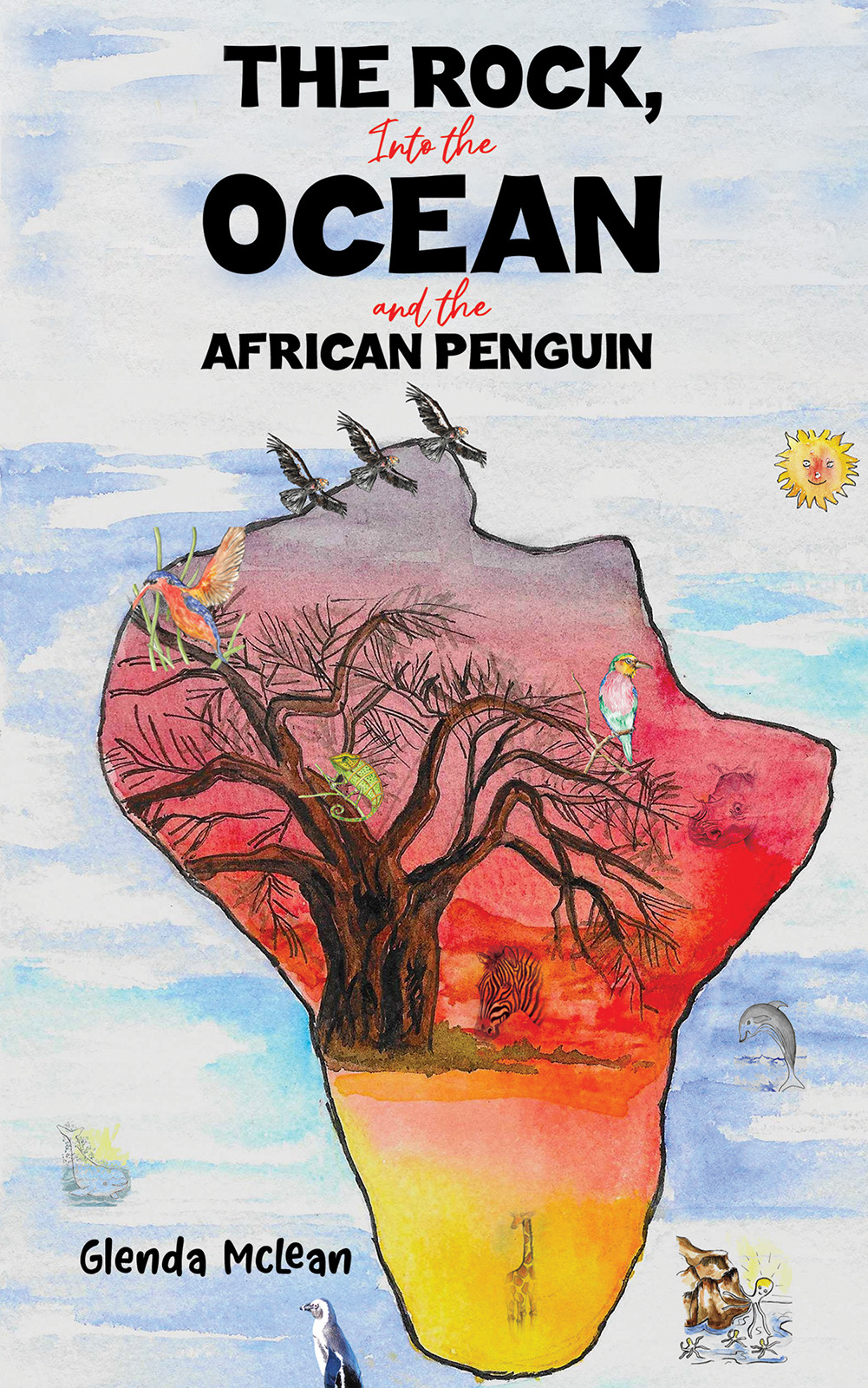 The Rock, Into the Ocean and the African Penguin-bookcover