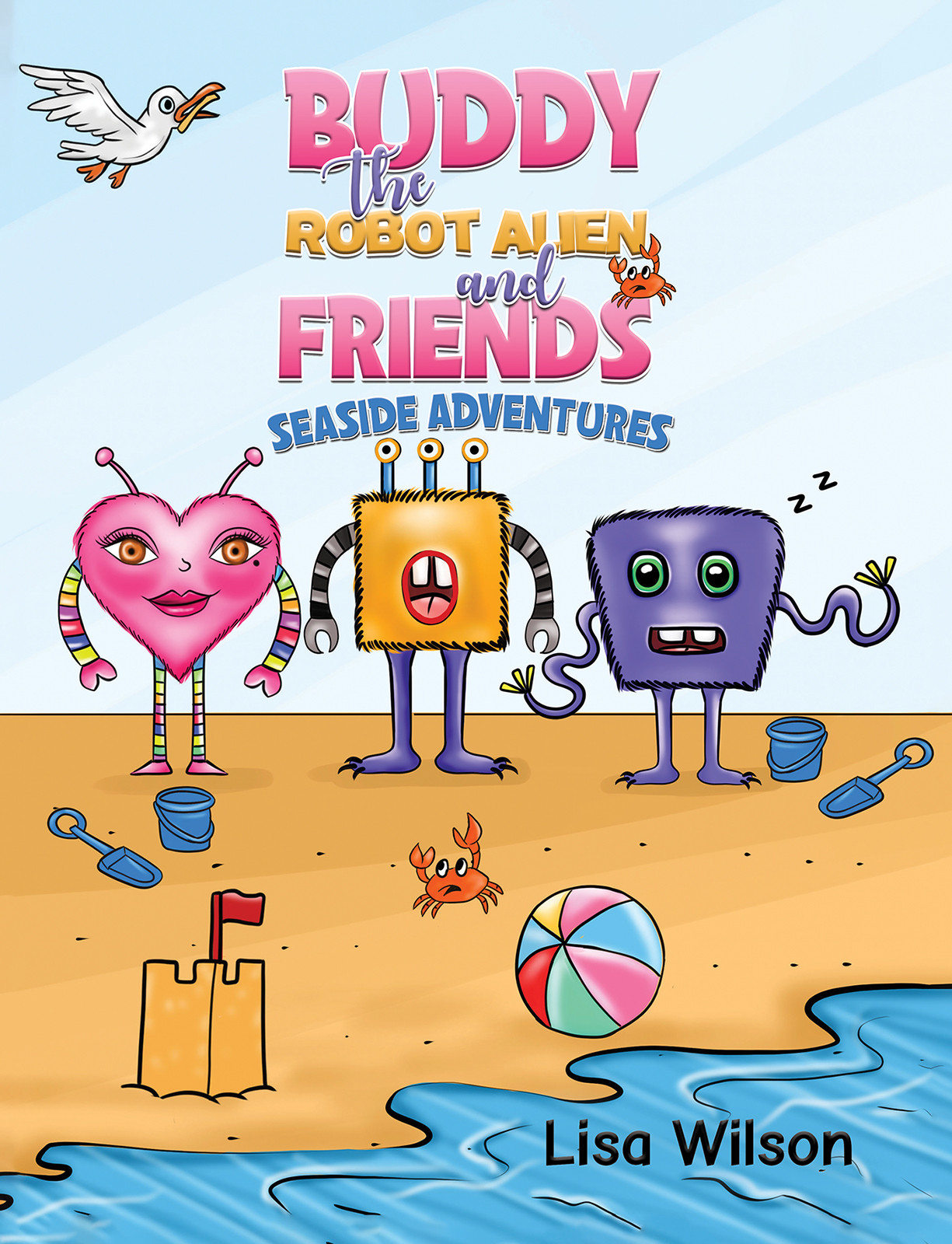 Buddy the Robot Alien and Friends: Seaside Adventures-bookcover