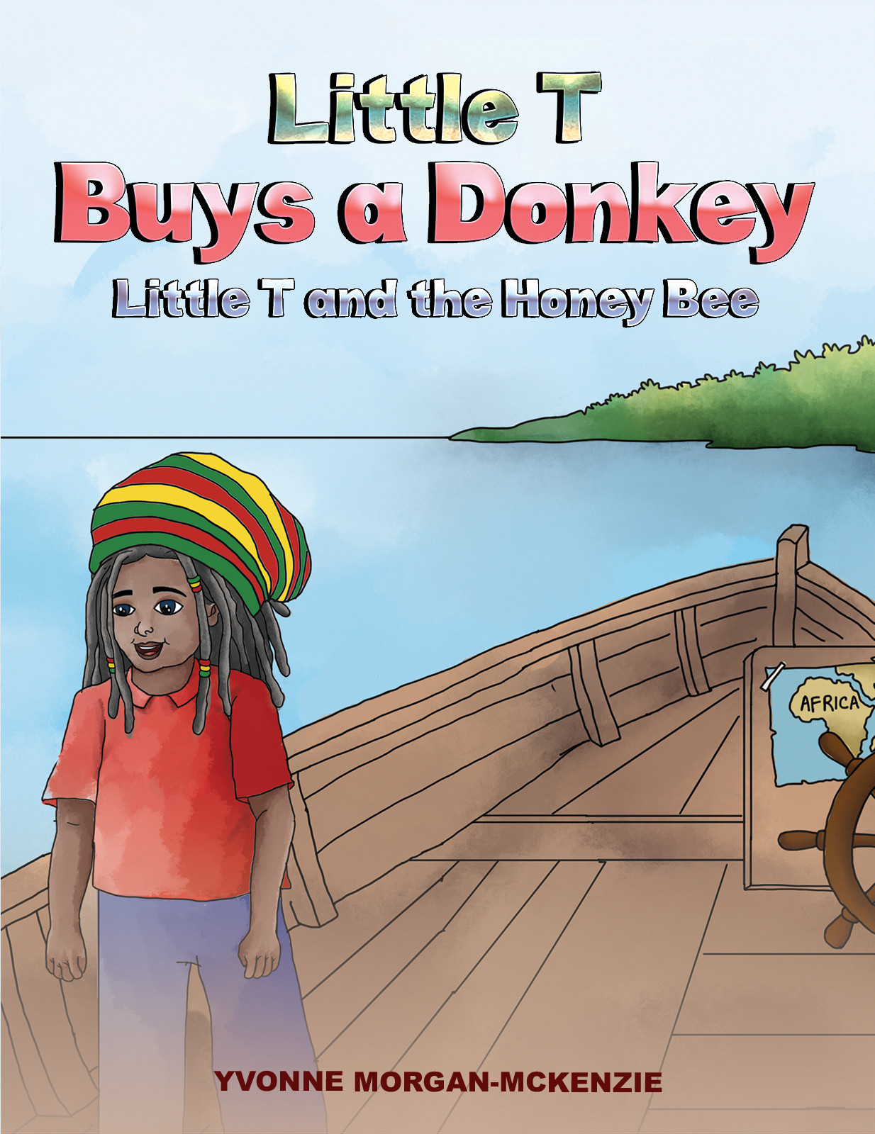 Little T Buys a Donkey - Little T and the Honey Bee-bookcover