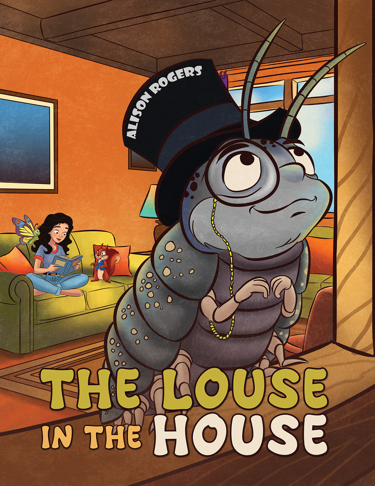 Cover of The Louse in the House