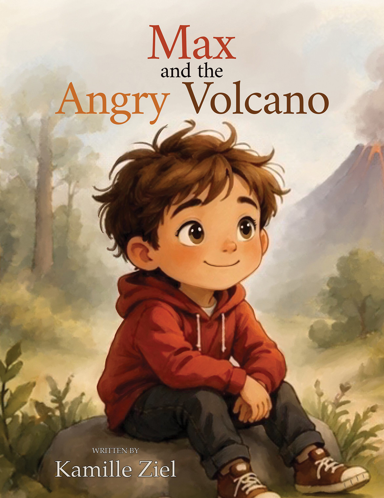 Cover of Max and the Angry Volcano