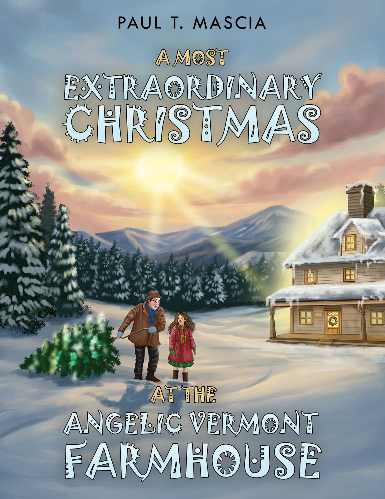 A Most Extraordinary Christmas at the Angelic Vermont Farmhouse-bookcover