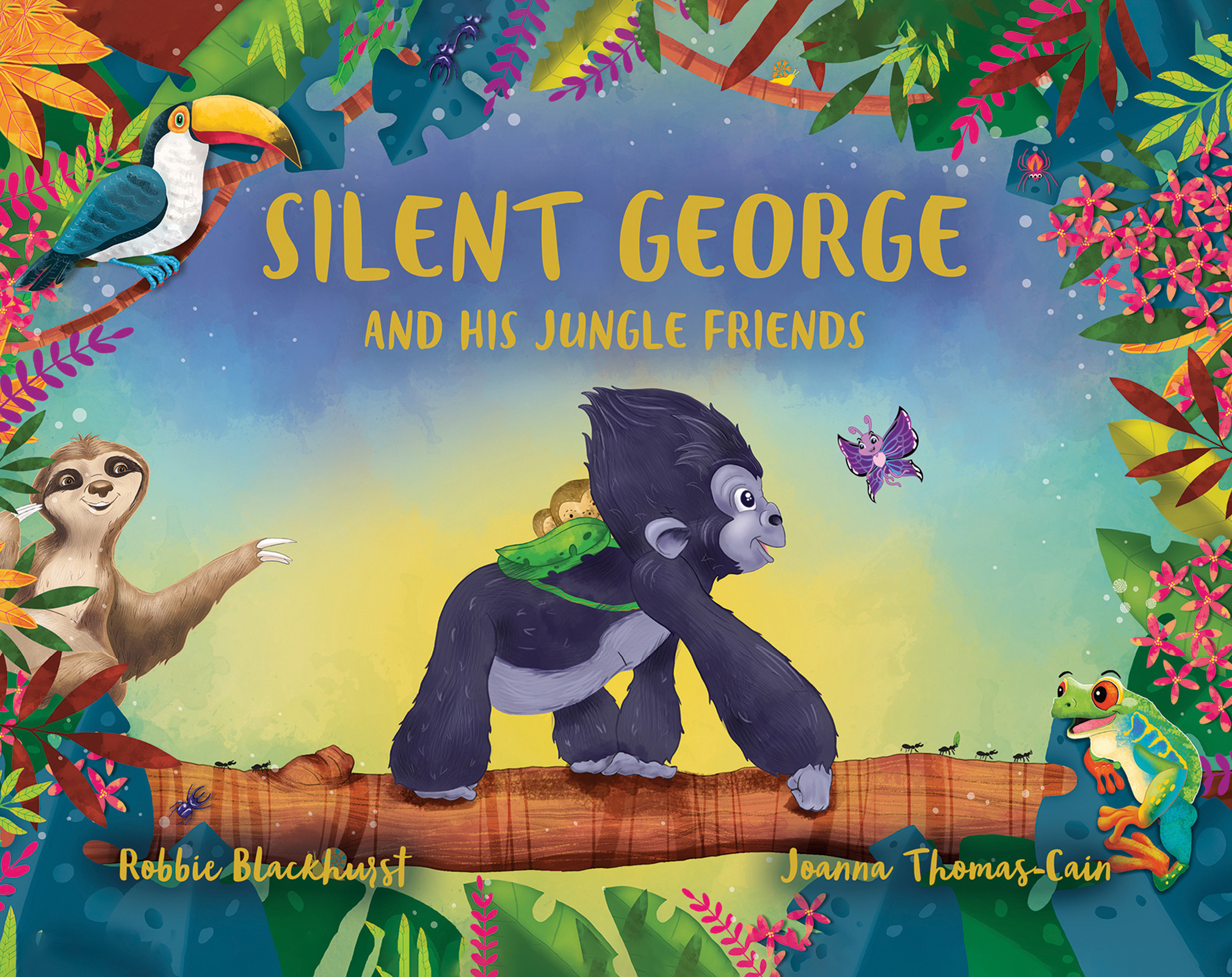 Silent George and his Jungle Friends-bookcover