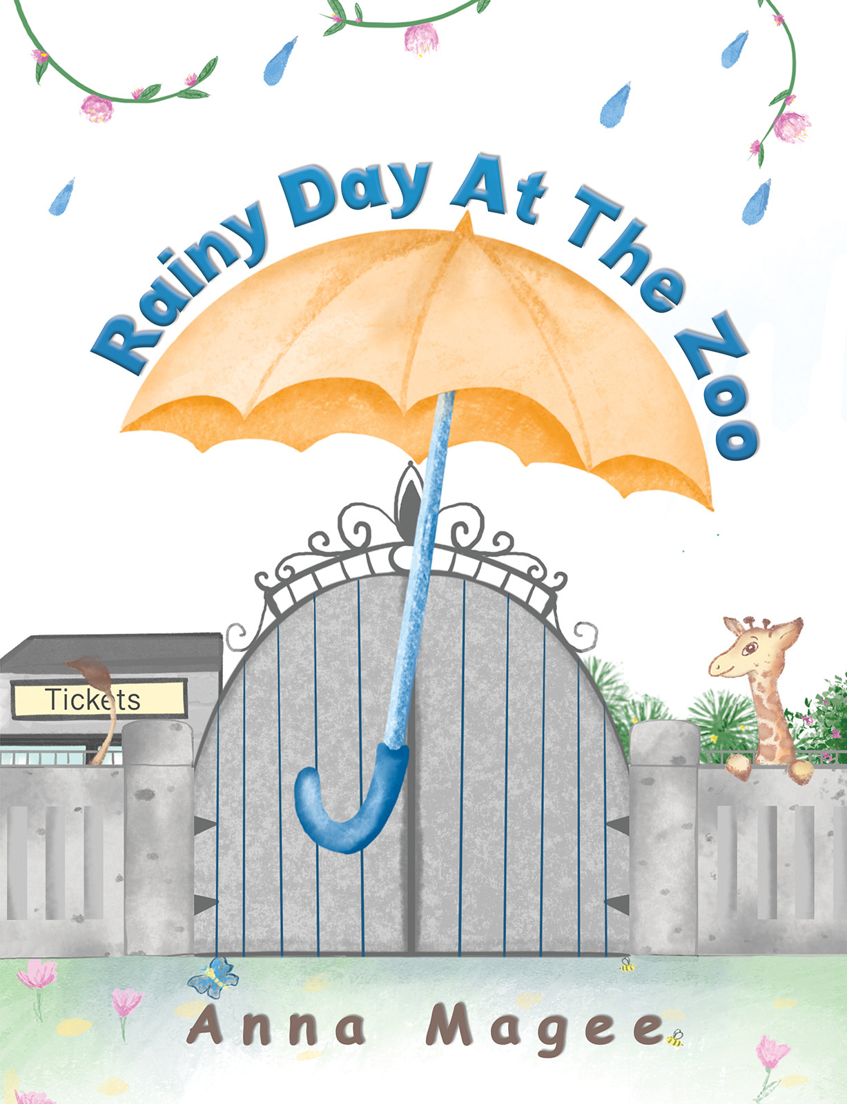 Rainy Day at the Zoo-bookcover