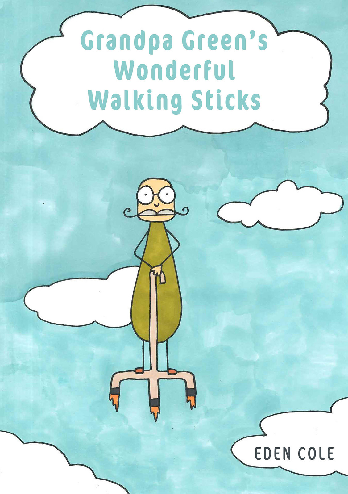 Grandpa Green's Wonderful Walking Sticks-bookcover