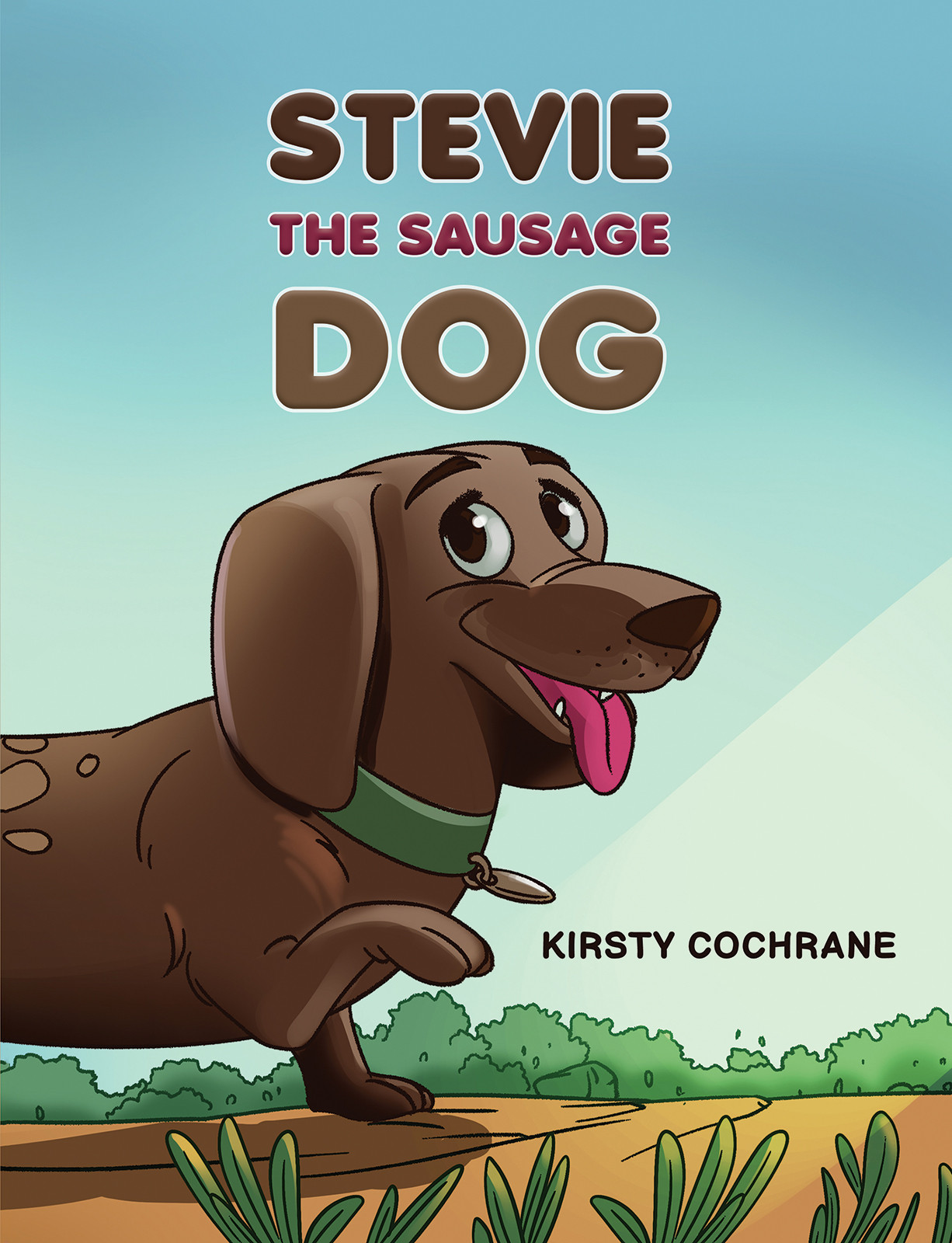 Stevie the Sausage Dog-bookcover