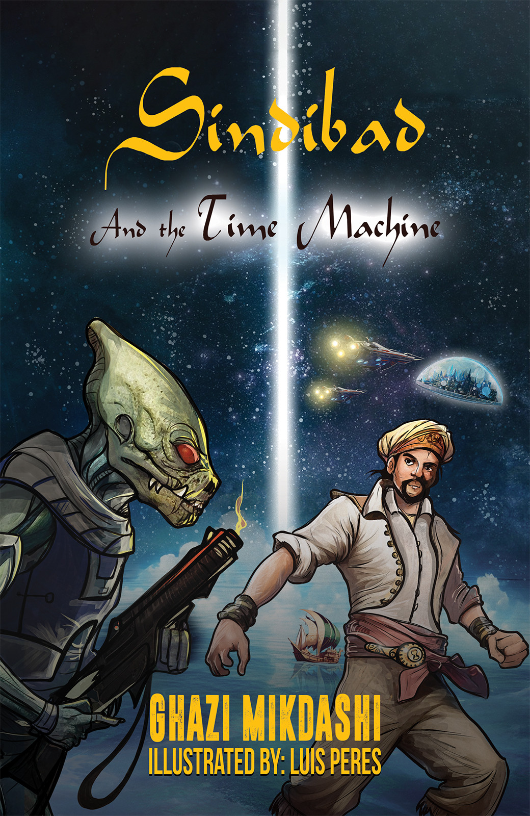 Sindibad and the Time Machine-bookcover