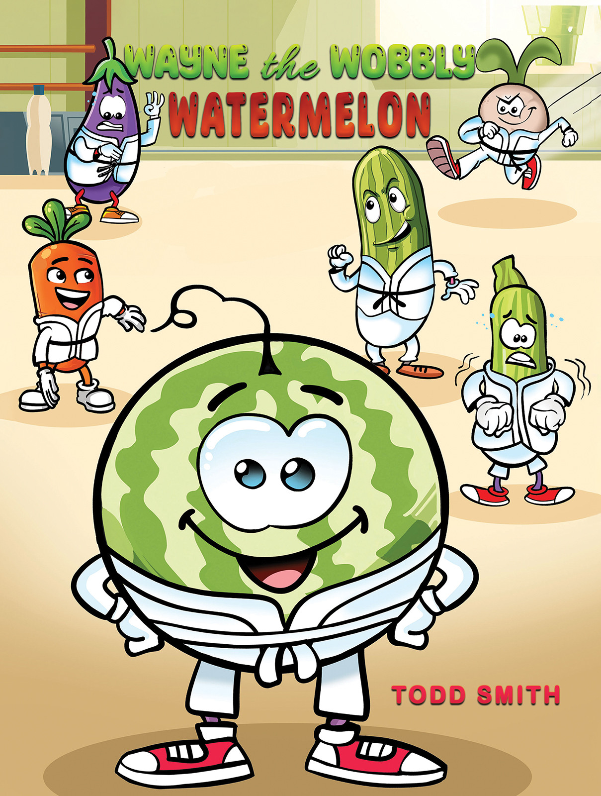 Wayne the Wobbly Watermelon-bookcover