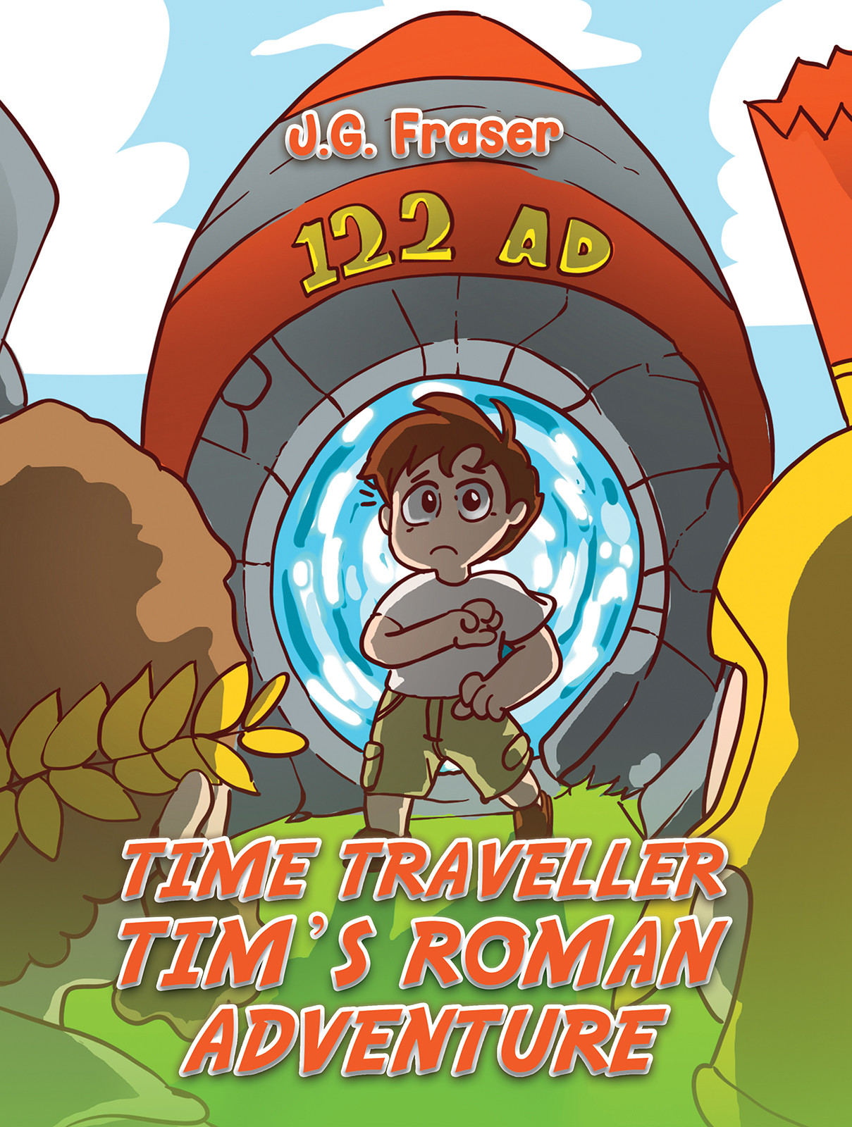 Time Traveller Tim's Roman Adventure-bookcover