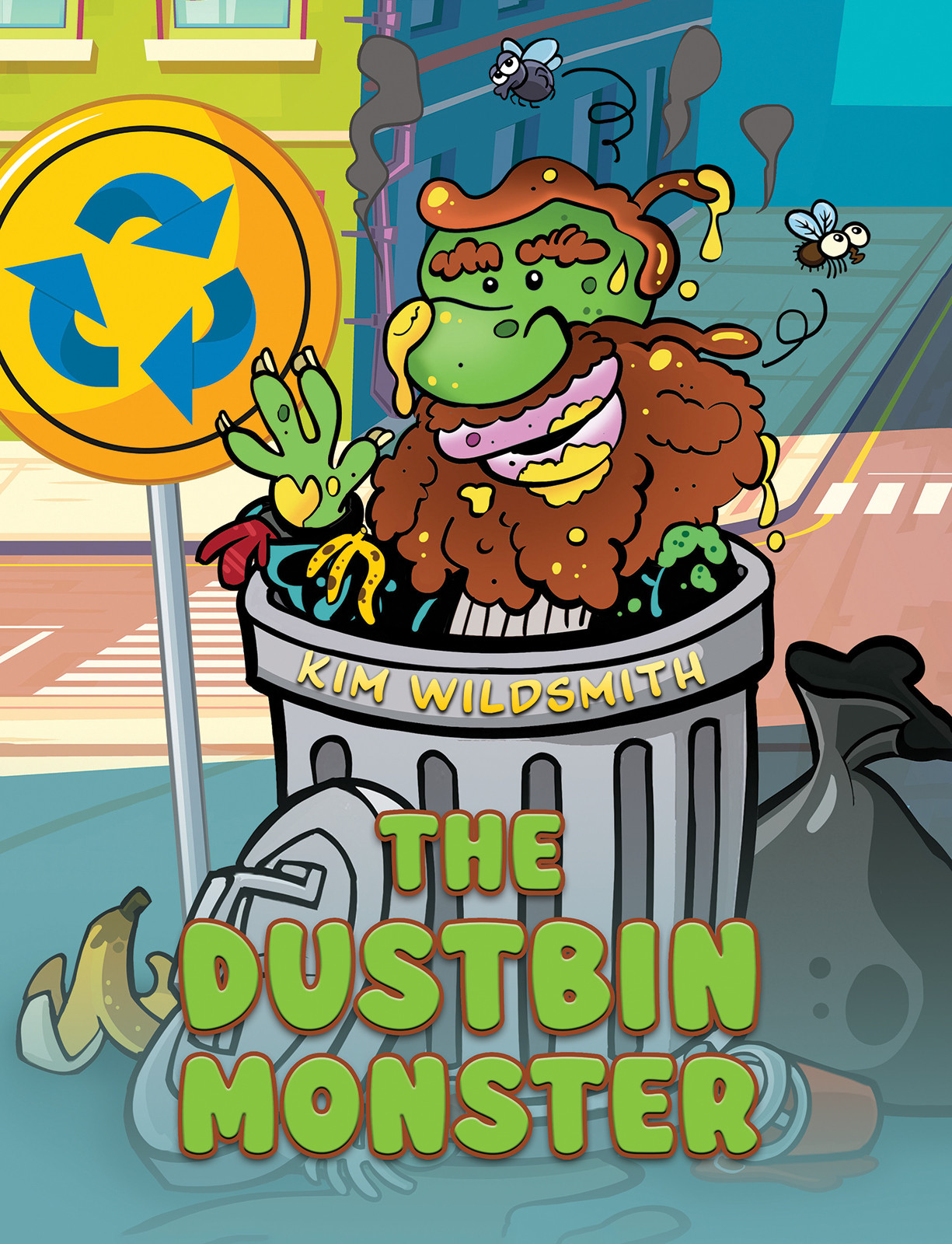 The Dustbin Monster-bookcover