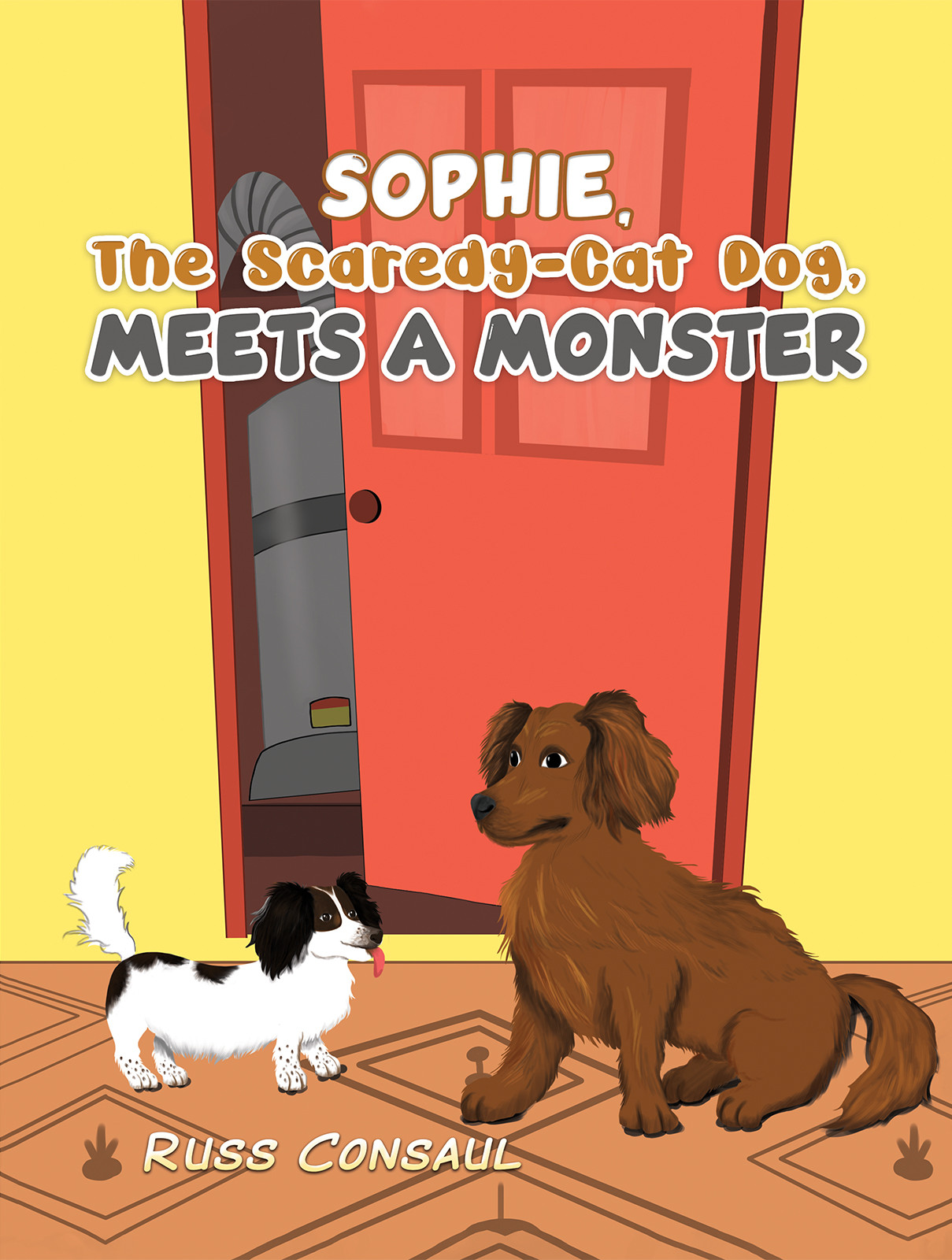 Sophie, The Scaredy-Cat Dog, Meets a Monster-bookcover