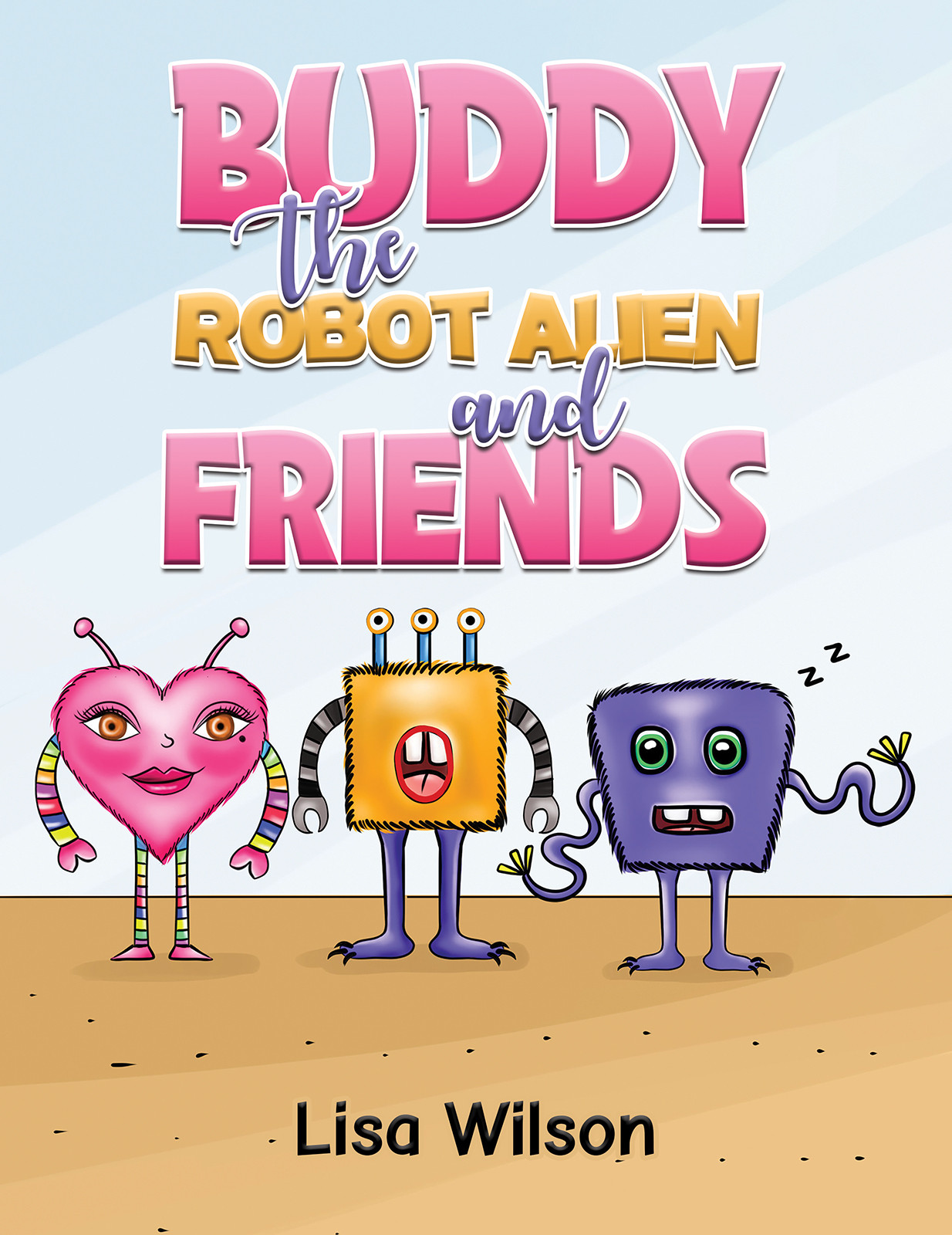 Buddy the Robot Alien and Friends-bookcover