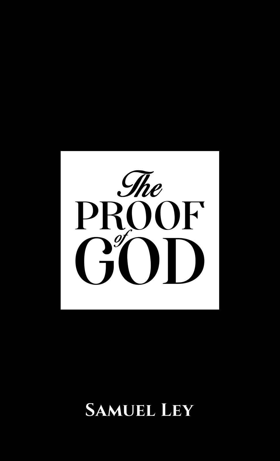 The Proof of God-bookcover