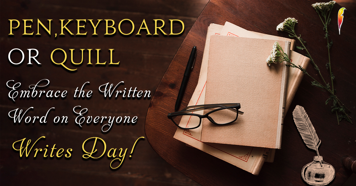 Discover the World of Words: Celebrate Everyone Writes Day