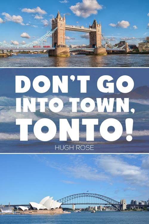 Don't Go Into Town, Tonto!-bookcover