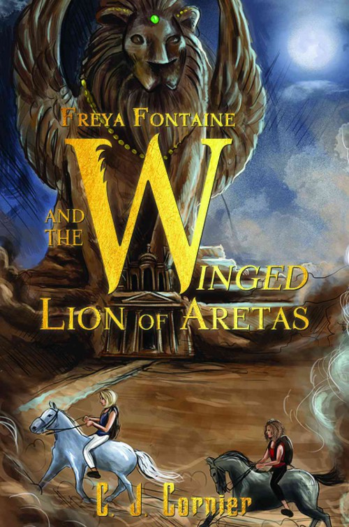 Freya Fontaine and the Winged Lion of Aretas-bookcover