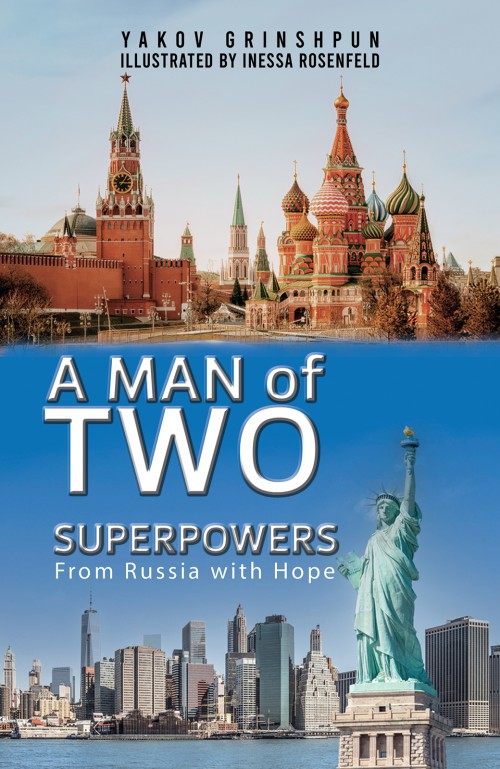 A Man of Two Superpowers -bookcover