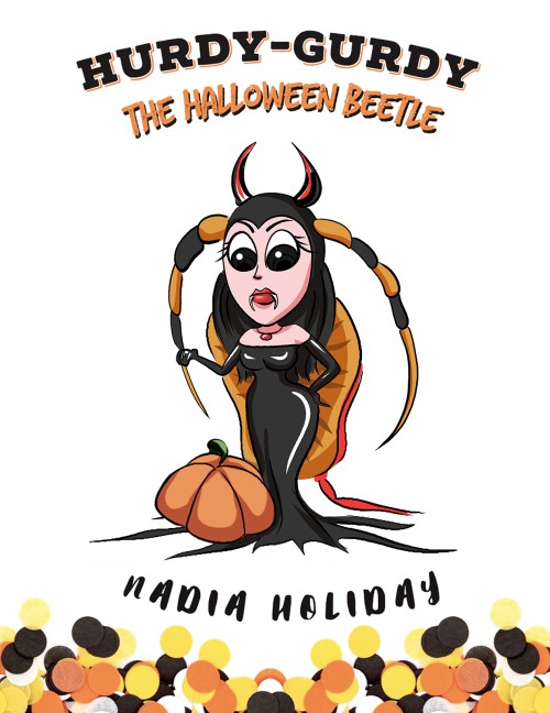 Hurdy-Gurdy the Halloween Beetle-bookcover