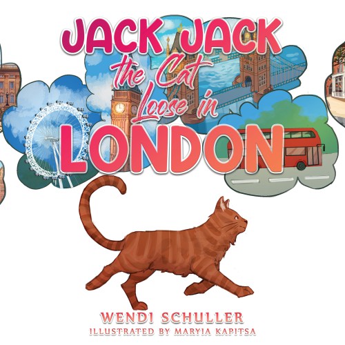 Jack Jack the Cat Loose in London-bookcover