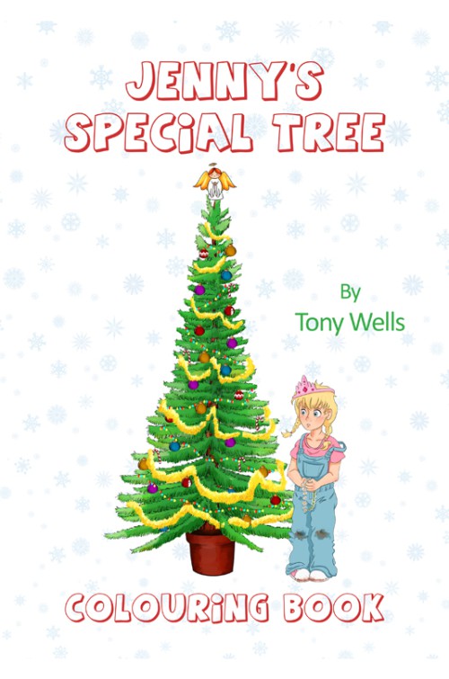 Jenny's Special Tree: Colouring Book-bookcover