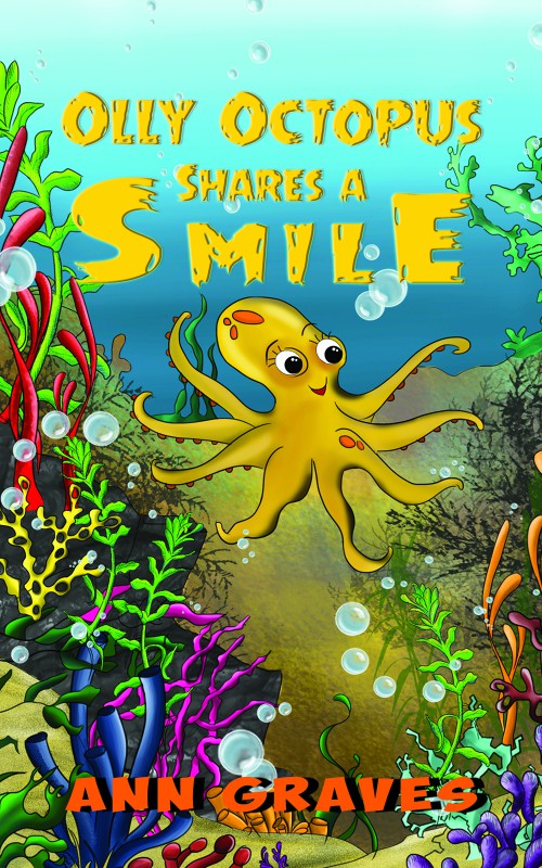 Olly Octopus Shares a Smile-bookcover