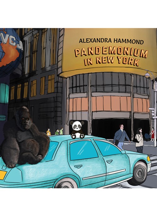Pandemonium in New York-bookcover