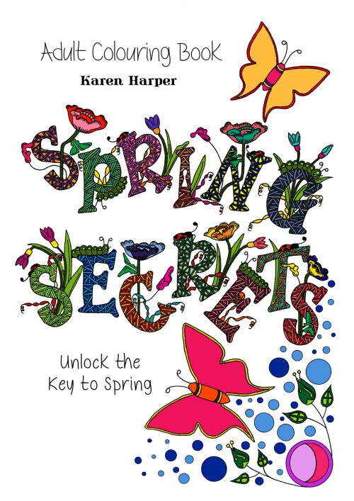 Adult Colouring Book - Spring Secrets