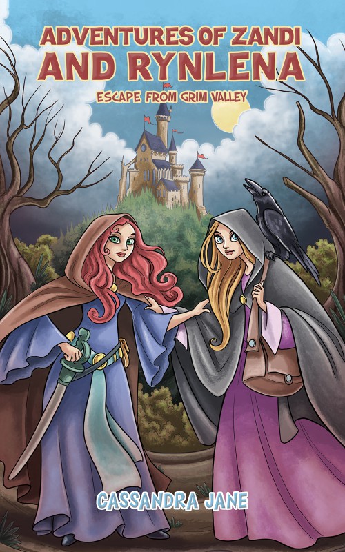 Adventures of Zandi and Rynlena -bookcover