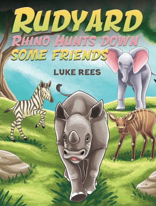 Rudyard Rhino Hunts down some Friends-bookcover