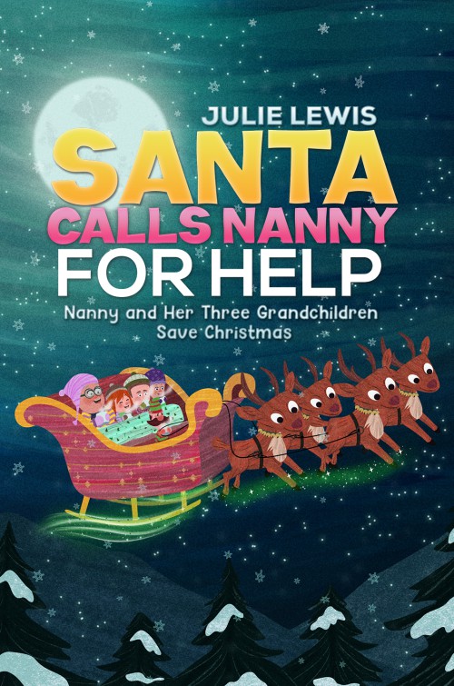 Santa Calls Nanny for Help-bookcover