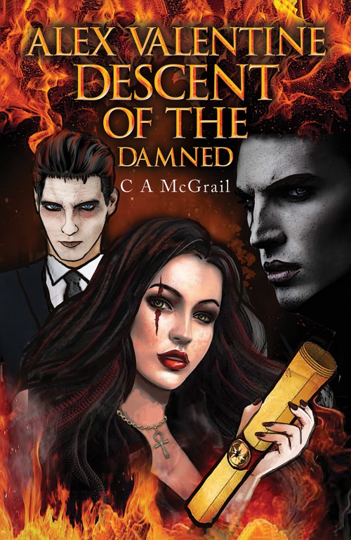 Alex Valentine: Descent of the Damned-bookcover