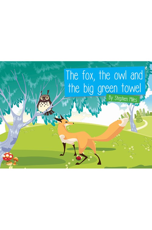 The Fox, The Owl and the Big Green Towel -bookcover