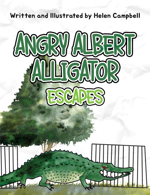 Angry Albert Alligator-bookcover