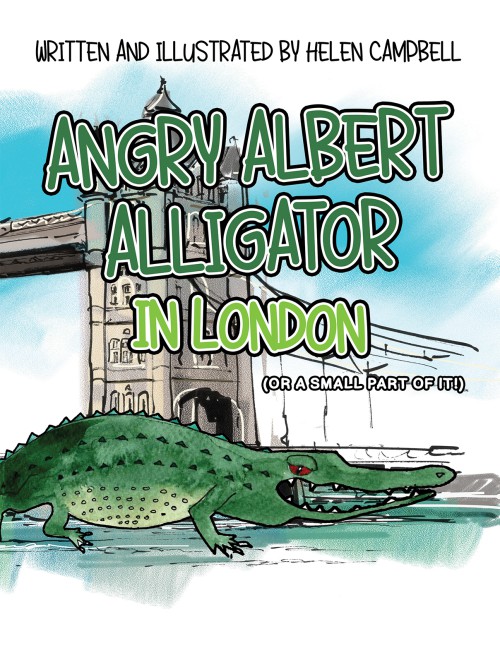 Angry Albert Alligator in London-bookcover