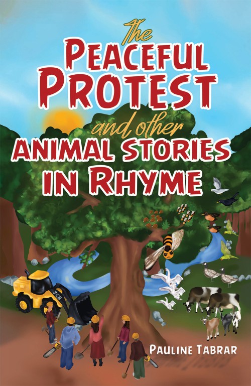 The Peaceful Protest and other Animal Stories in Rhyme-bookcover