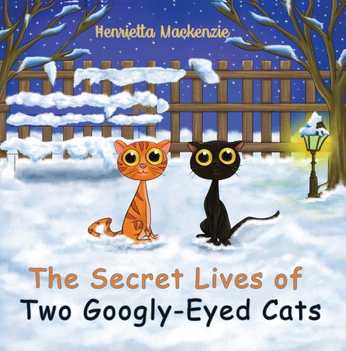 The Secret Lives of Two Googly-Eyed Cats-bookcover